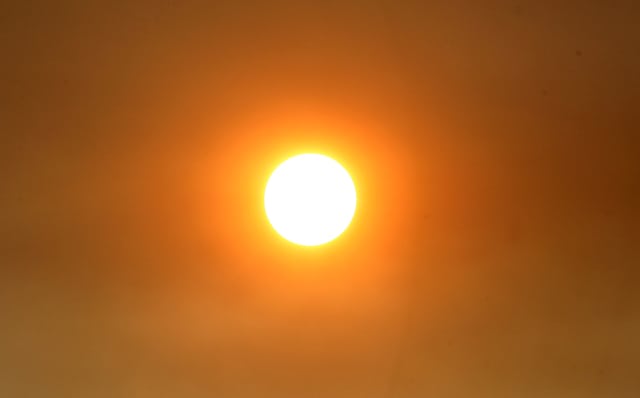 Naturum Getterön bild på solen