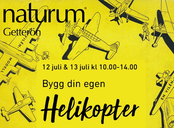 Naturum Getterön helikopter